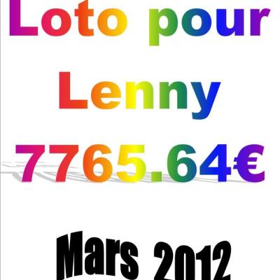 Loto au profit de Lenny